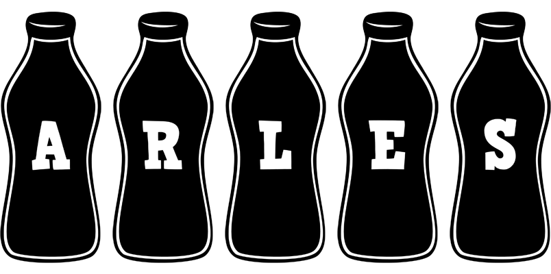 Arles bottle logo