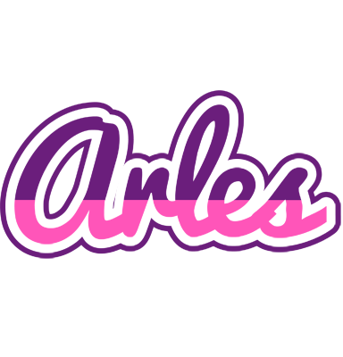 Arles cheerful logo