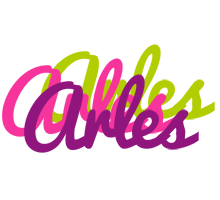 Arles flowers logo