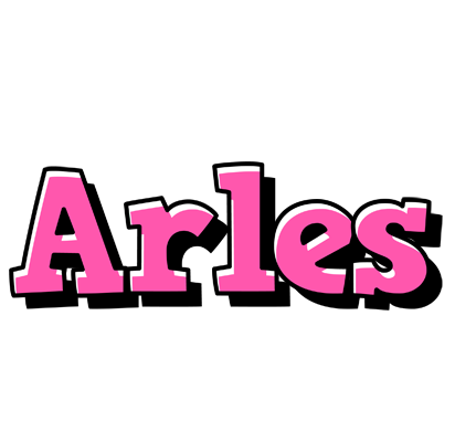Arles girlish logo