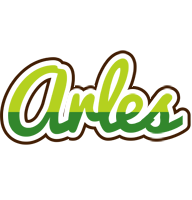 Arles golfing logo