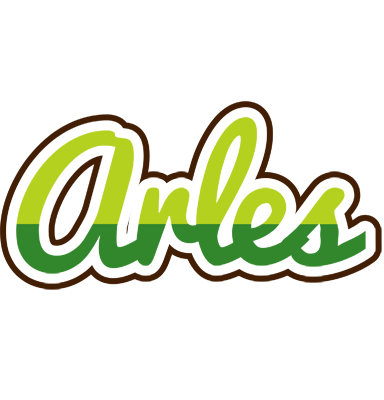 Arles golfing logo