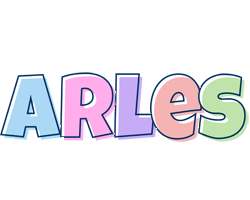 Arles pastel logo