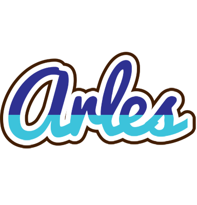 Arles raining logo