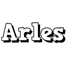 Arles snowing logo