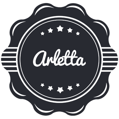 Arletta badge logo