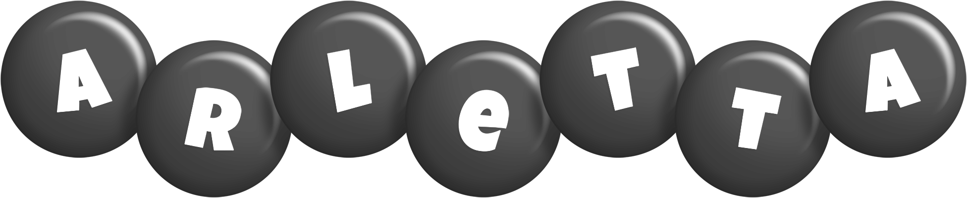 Arletta candy-black logo