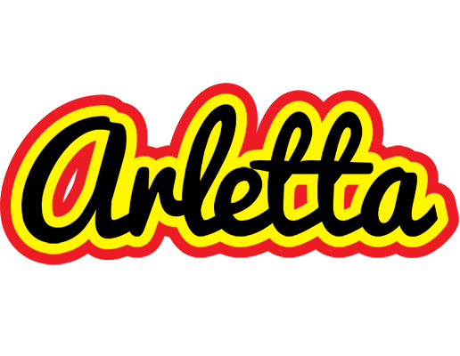 Arletta flaming logo