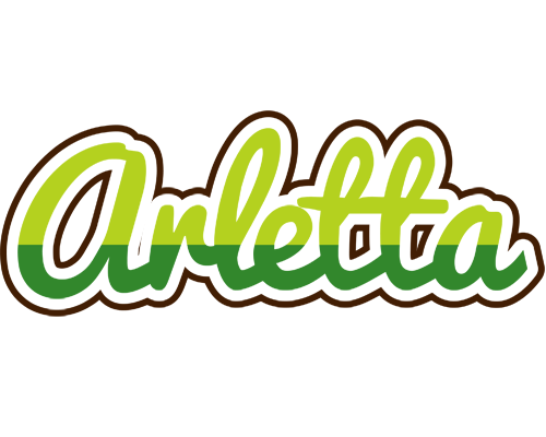 Arletta golfing logo