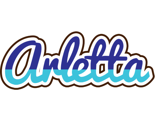 Arletta raining logo
