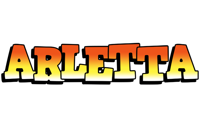 Arletta sunset logo