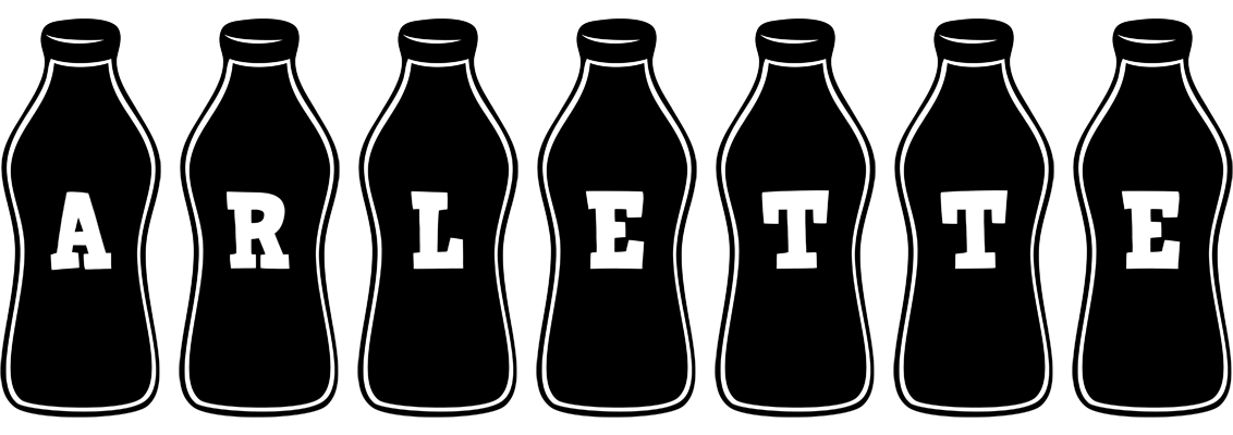 Arlette bottle logo