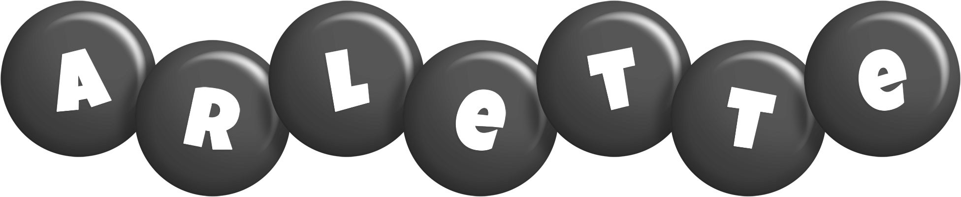 Arlette candy-black logo
