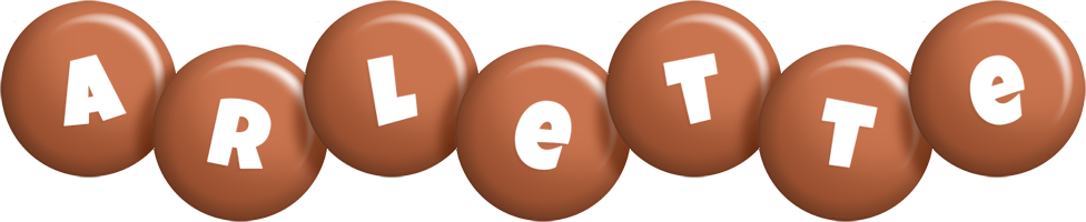 Arlette candy-brown logo