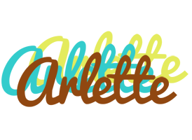 Arlette cupcake logo