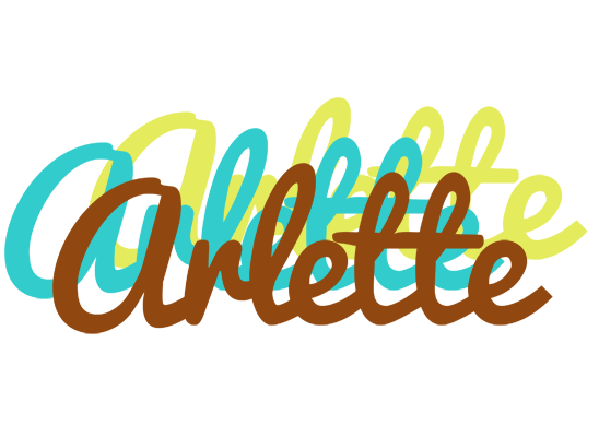 Arlette cupcake logo