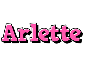 Arlette girlish logo