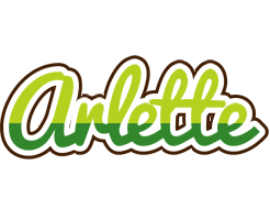 Arlette golfing logo