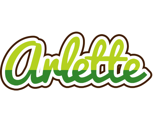 Arlette golfing logo