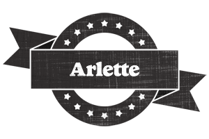 Arlette grunge logo