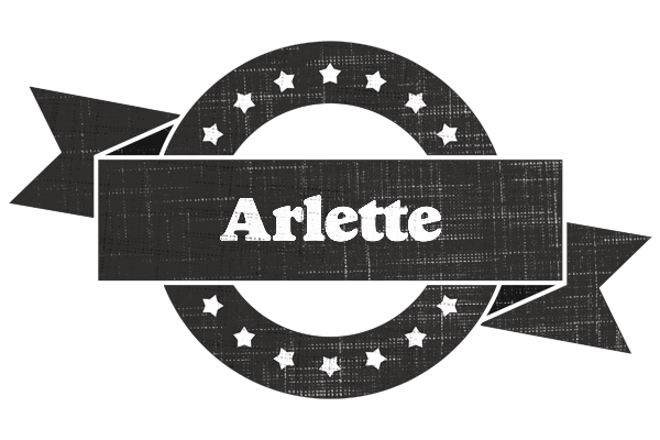 Arlette grunge logo