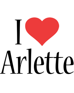 Arlette i-love logo