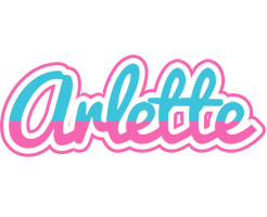 Arlette woman logo