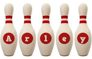 Arley bowling-pin logo