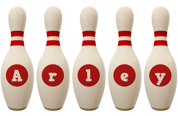 Arley bowling-pin logo
