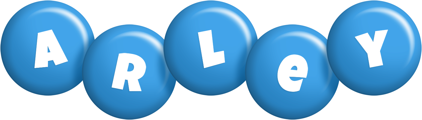 Arley candy-blue logo