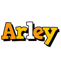 Arley cartoon logo