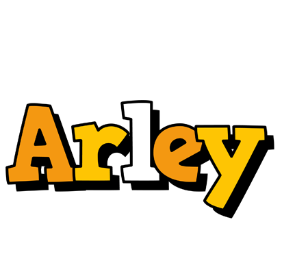 Arley cartoon logo