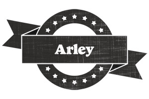 Arley grunge logo