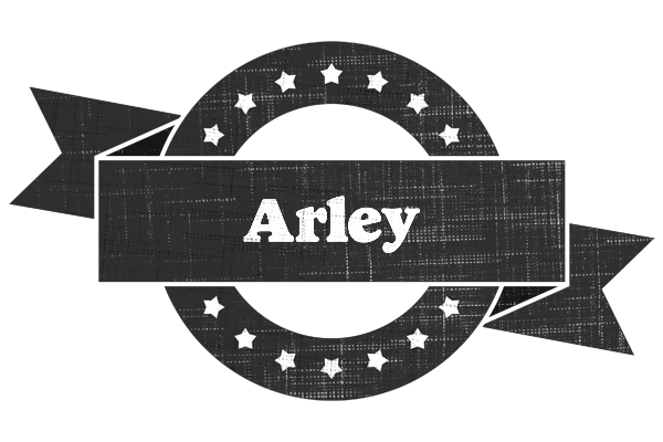 Arley grunge logo