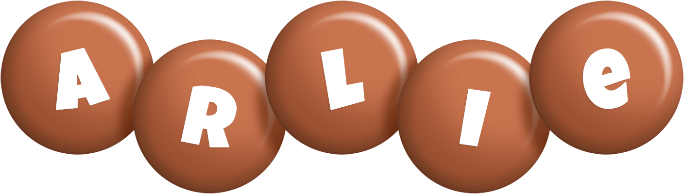Arlie candy-brown logo