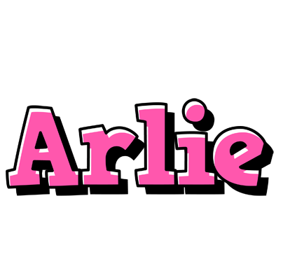 Arlie girlish logo