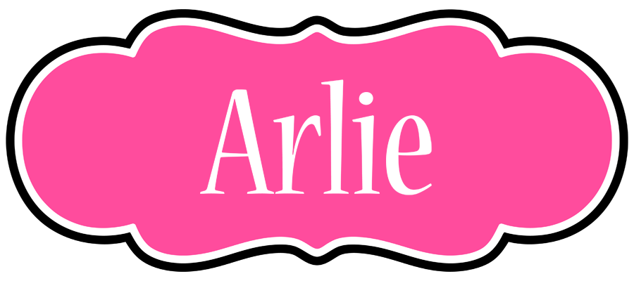 Arlie invitation logo