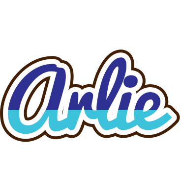 Arlie raining logo