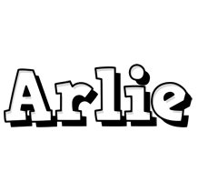 Arlie snowing logo