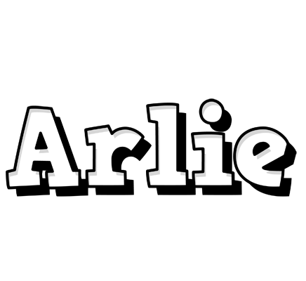 Arlie snowing logo