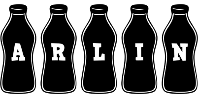 Arlin bottle logo