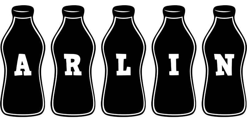 Arlin bottle logo