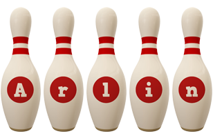 Arlin bowling-pin logo