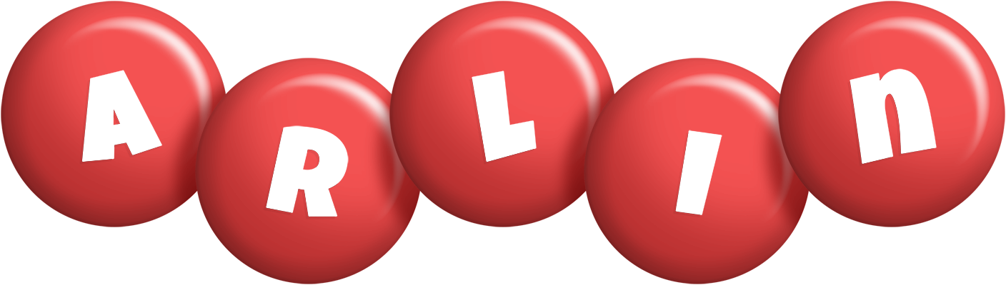 Arlin candy-red logo