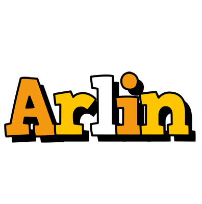 Arlin cartoon logo