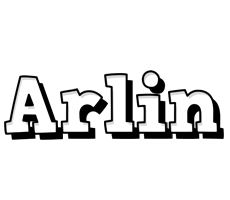 Arlin snowing logo