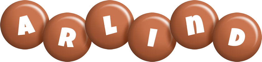 Arlind candy-brown logo