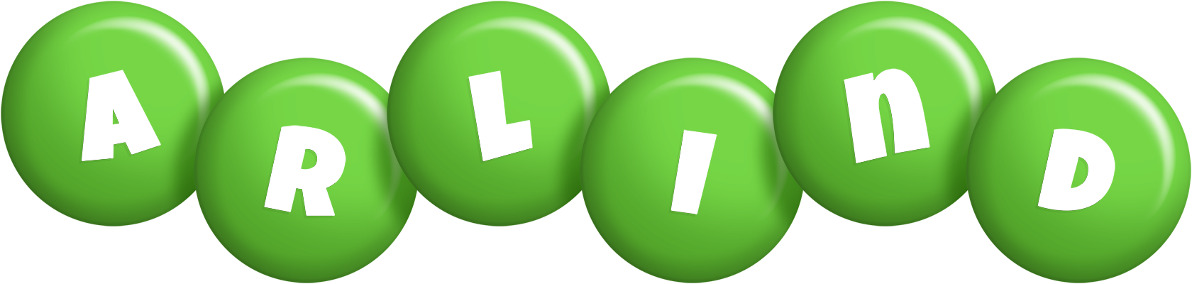 Arlind candy-green logo