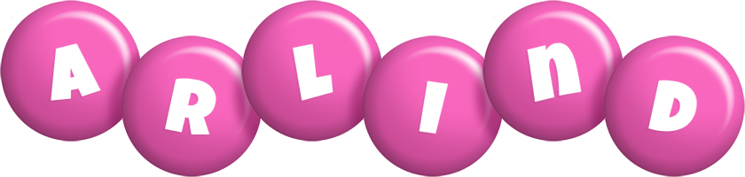 Arlind candy-pink logo