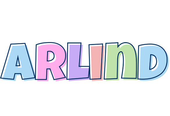 Arlind pastel logo